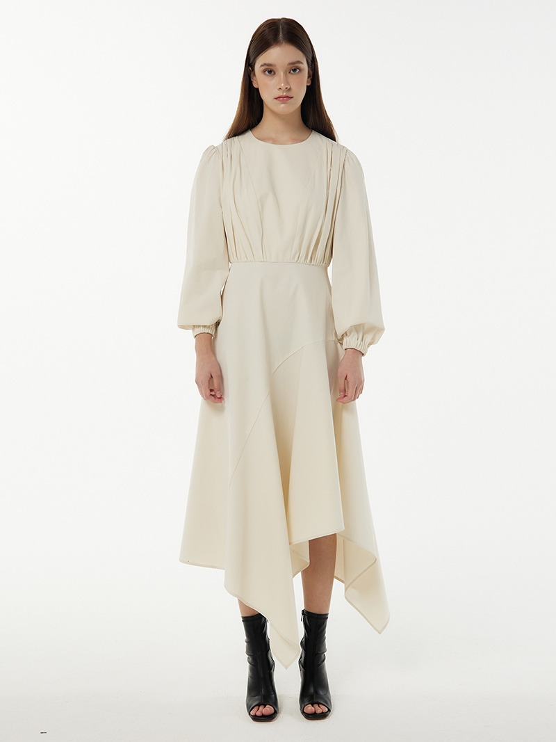 2022 S/S LOOK - Square Asymmetry Dress